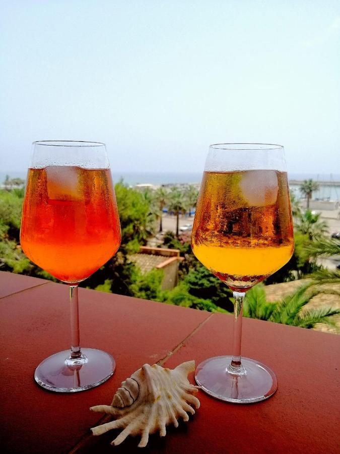 La Terrazza Di Pollon Villa San Leone Buitenkant foto